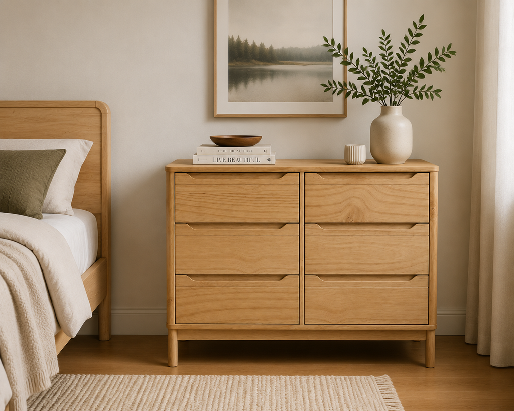 Commode en Pin Massif | 110 cm