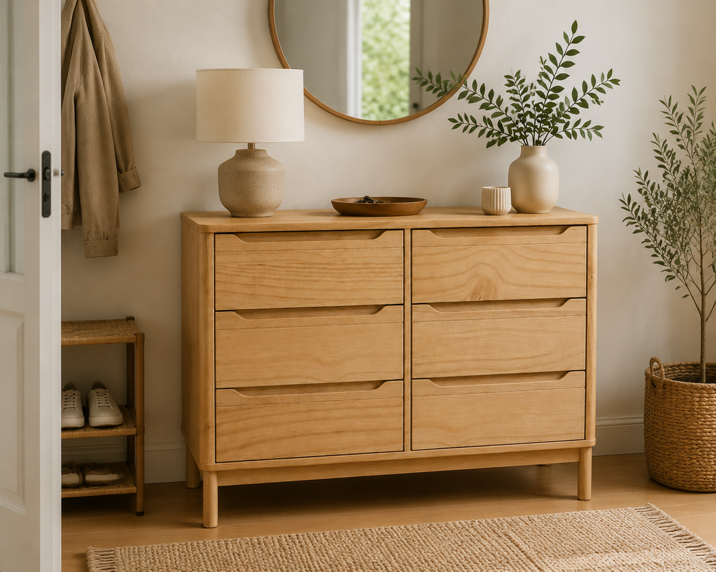 Commode en Pin Massif | 110 cm