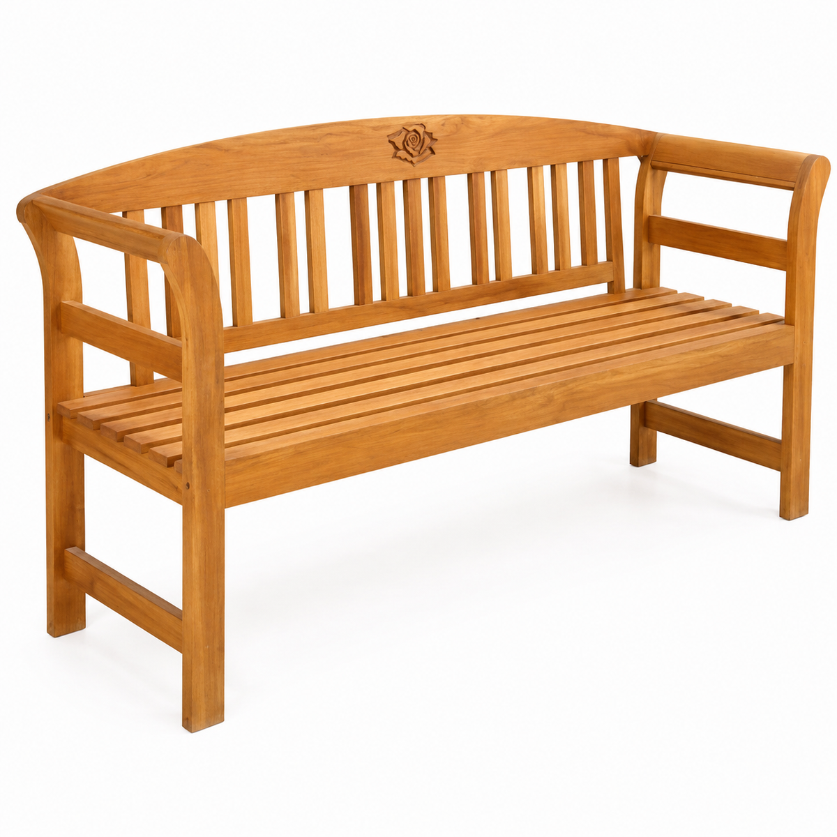Banc de Jardin en Teck Massif | 114-157 cm