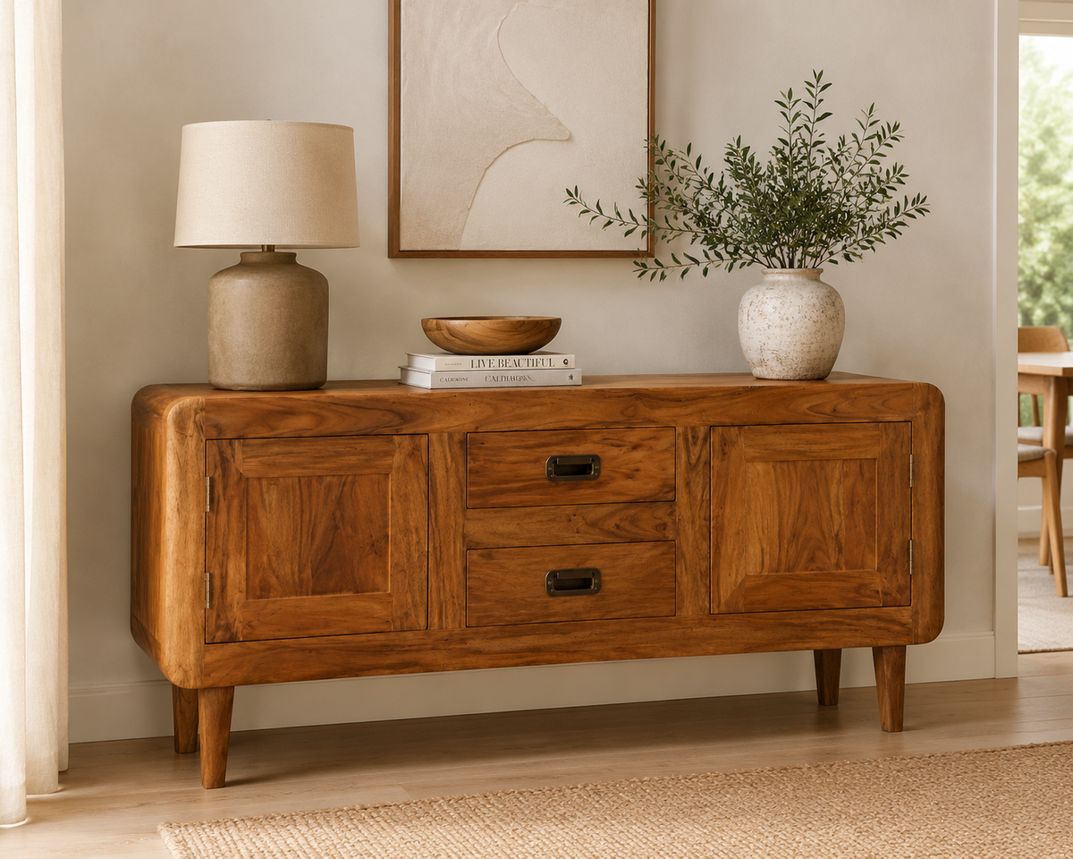 Buffet en Acacia Massif | 120 cm