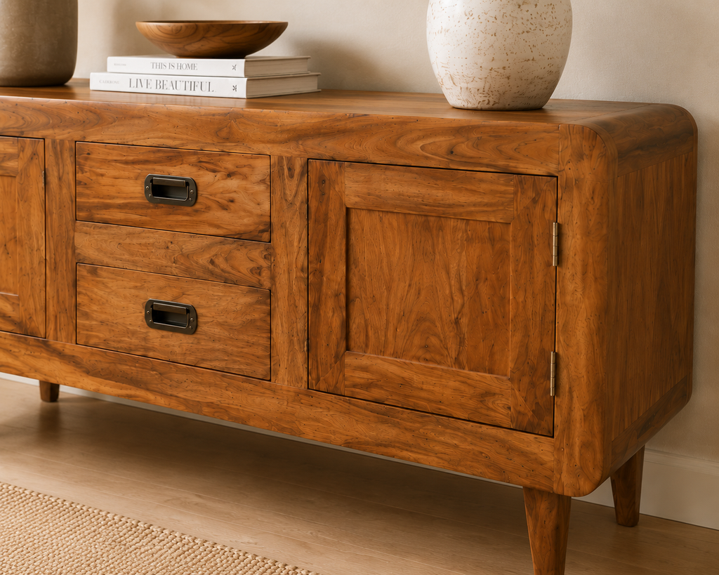 Buffet en Acacia Massif | 120 cm